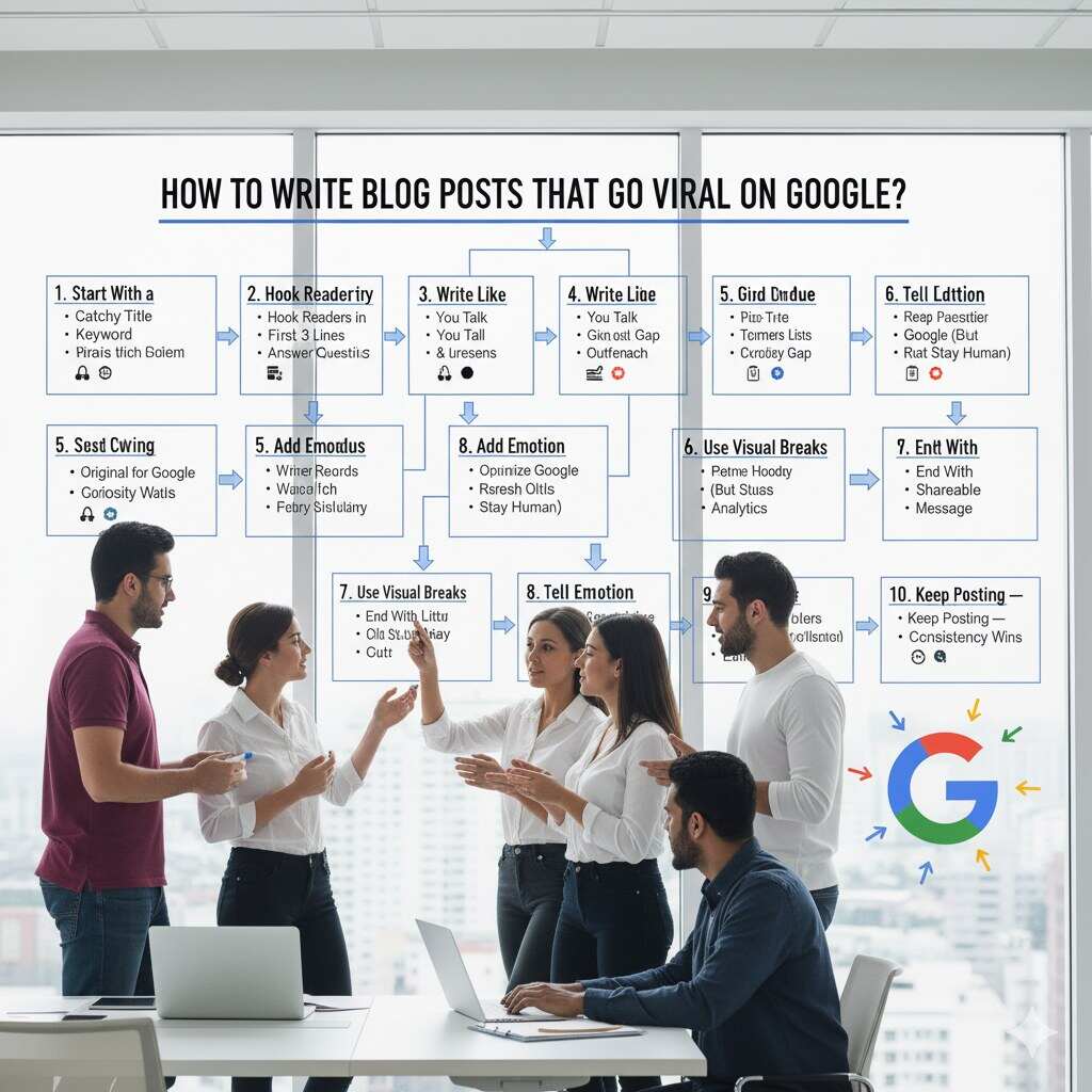 How to Write Blog Posts That Go Viral on Google?