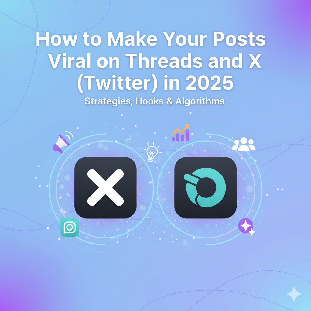 How to Make Your Posts Viral on Threads and X (Twitter) in 2025