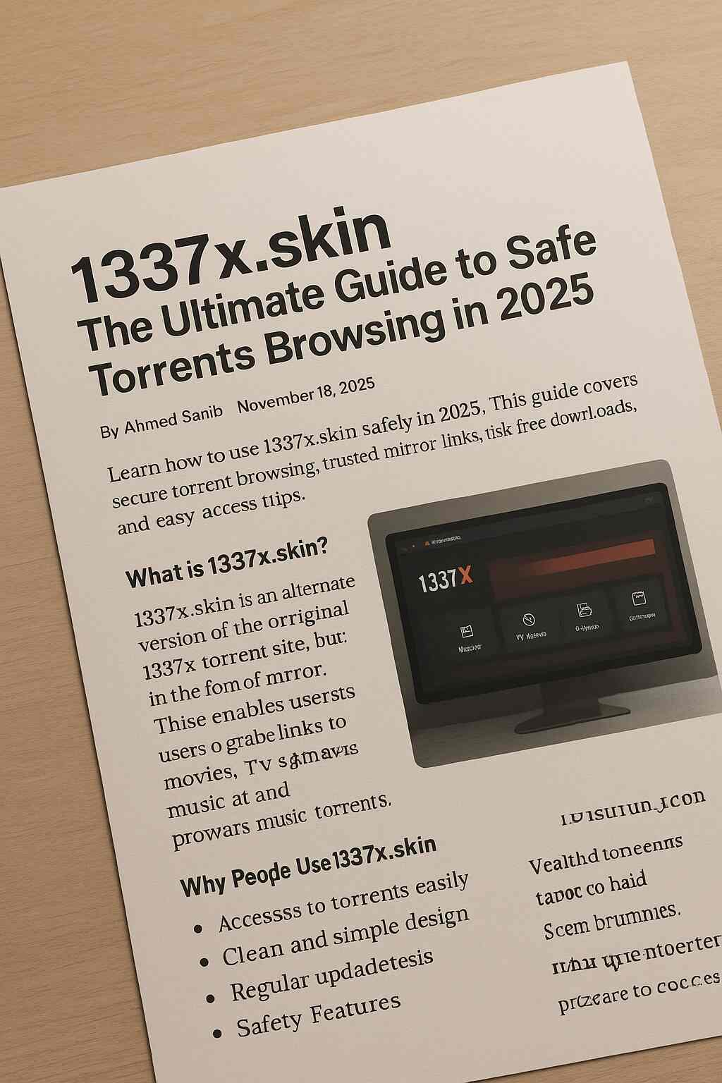 1337x.skin: The Ultimate Guide to Safe Torrents Browsing in 2025