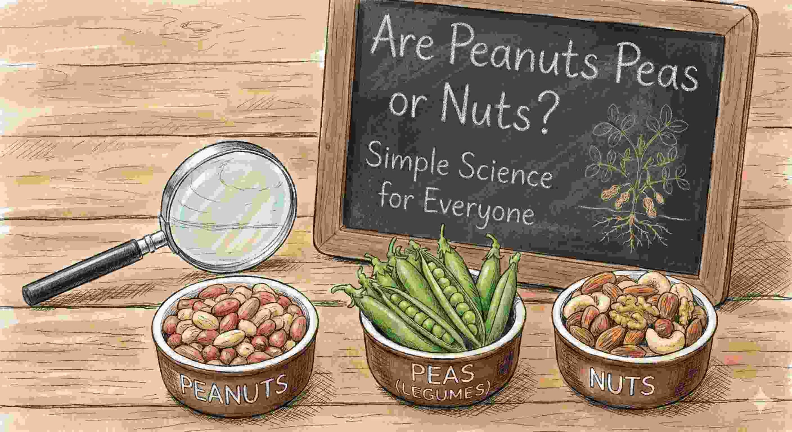 Are Peanuts Peas or Nuts?