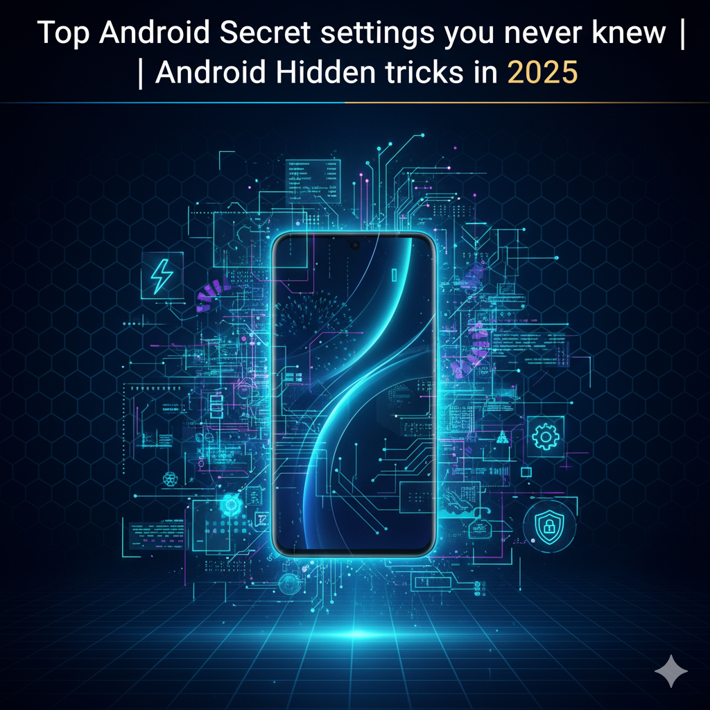 Top Android Secret settings you never knew | Android hidden tricks in 2025