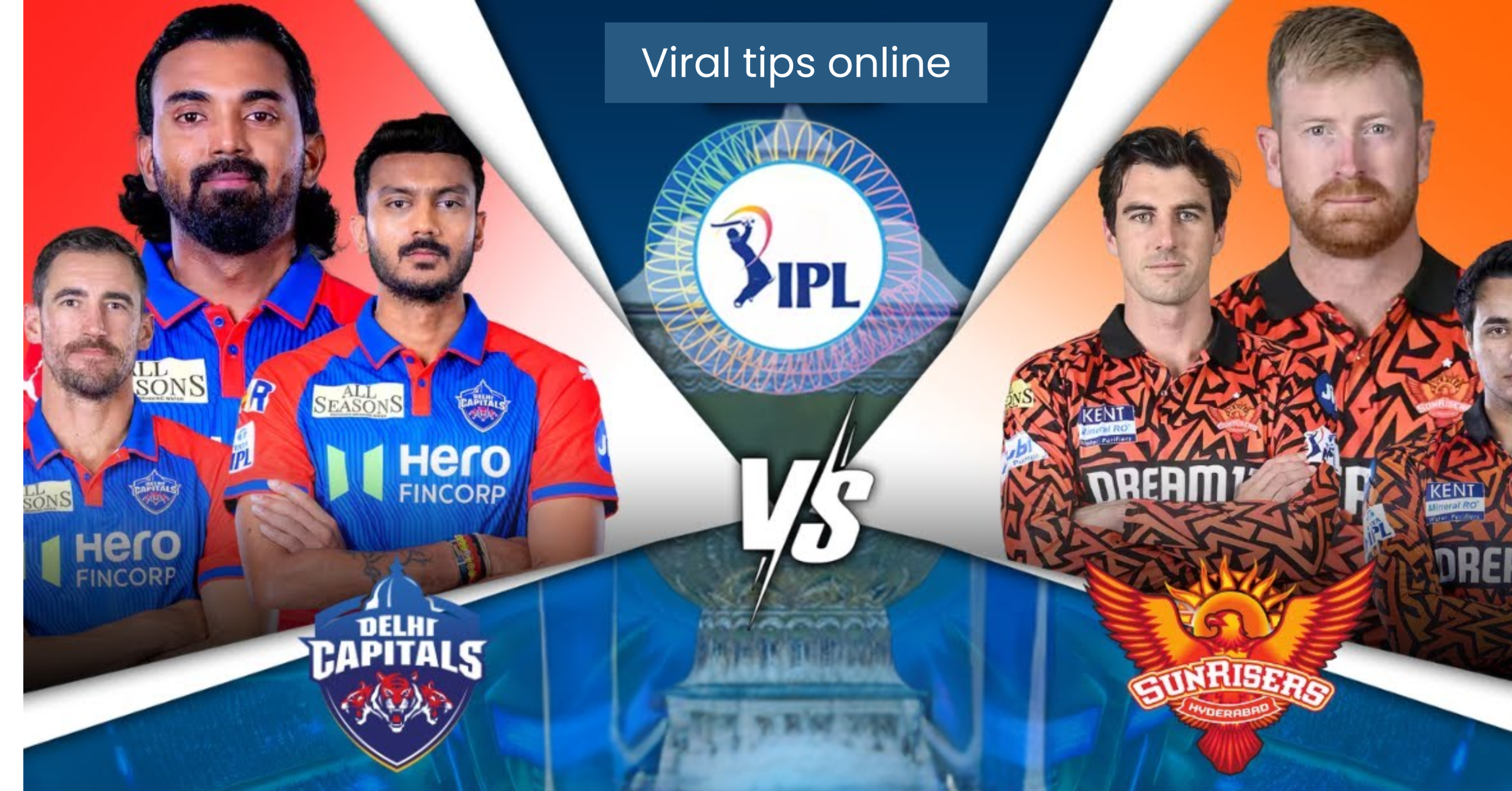 Delhi Capitals vs Sunrisers Hyderabad Timeline