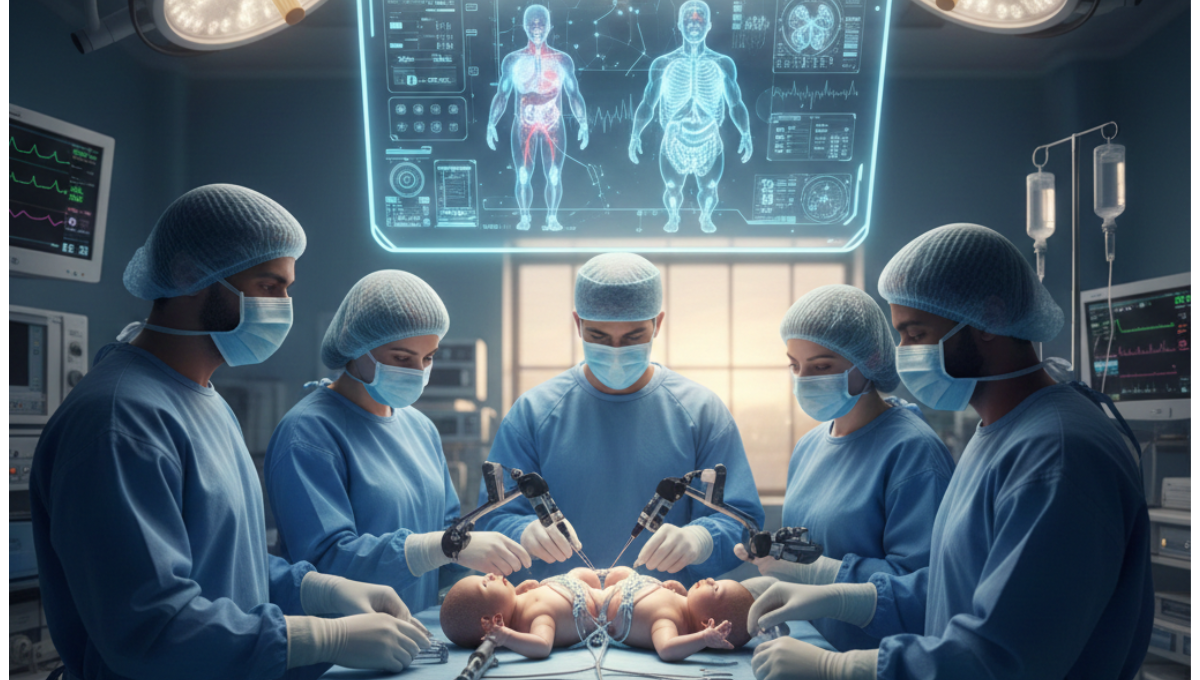 cojoined twins separated