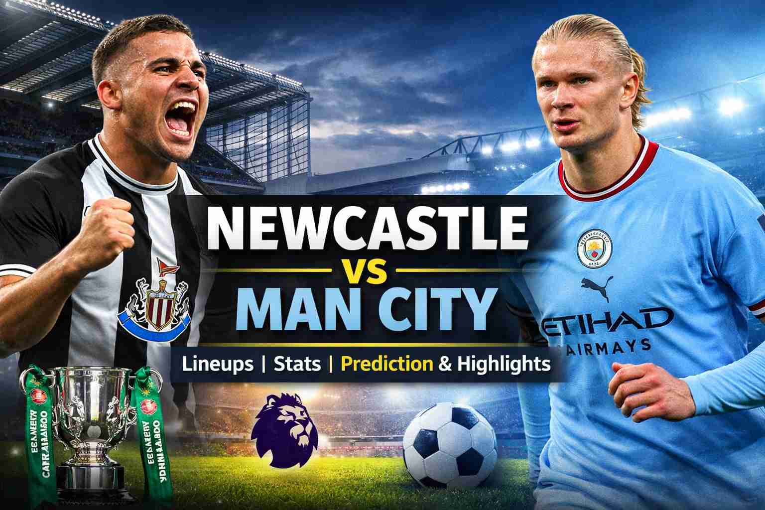 Newcastle vs Man City