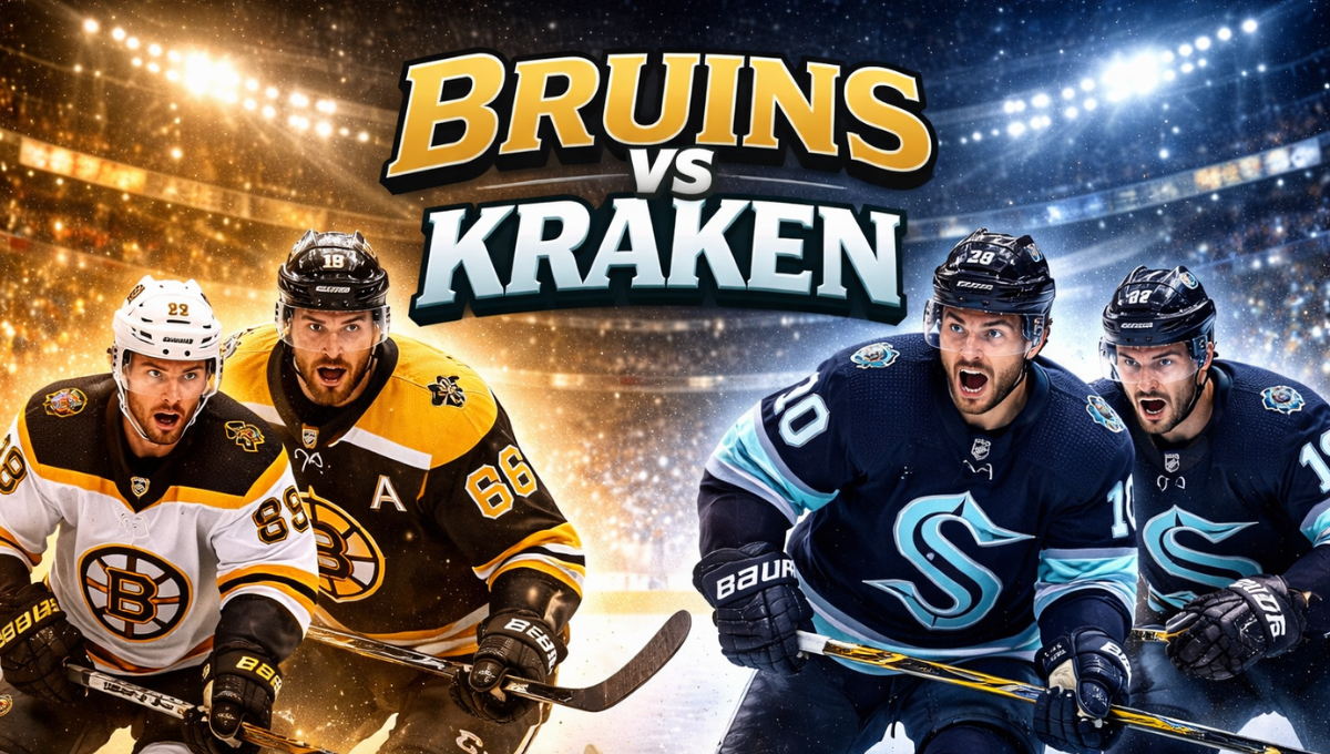 Bruins vs Kraken